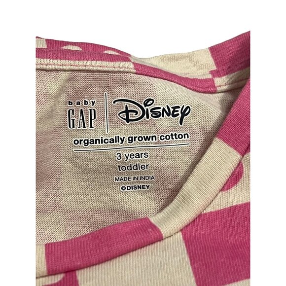 Baby GAP Disney Minnie Mouse Top Girls Size 3 Organic Cotton Graphic Retro Desig - Picture 4 of 7